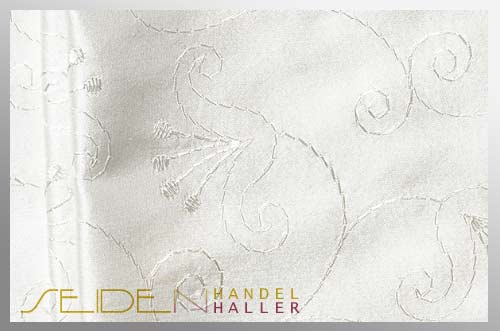 Dupion in leutendem Grünton