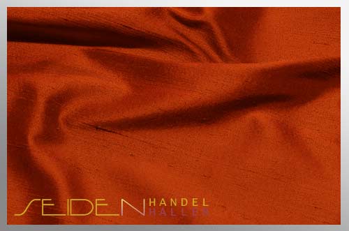 Bestickter Seiden-Dupion